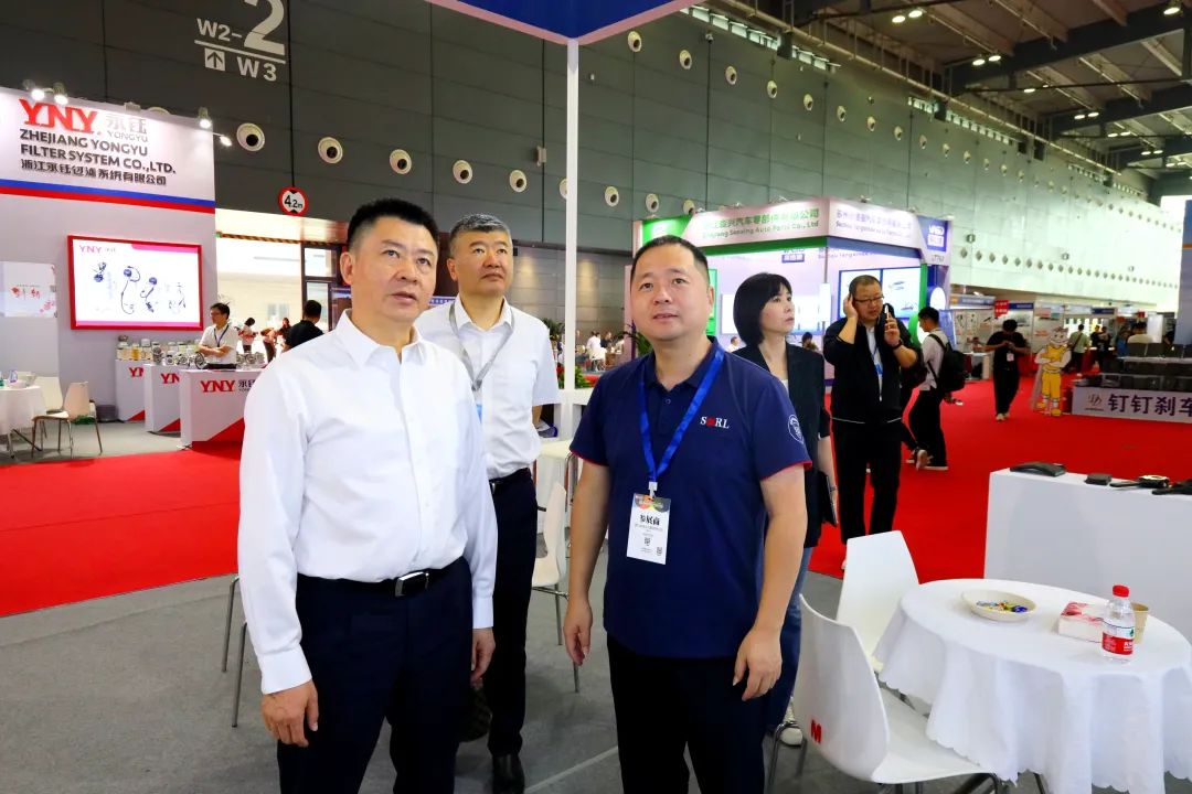 夏闻迪董事长一行出席第96届全国汽配会并与多方开展商务交流